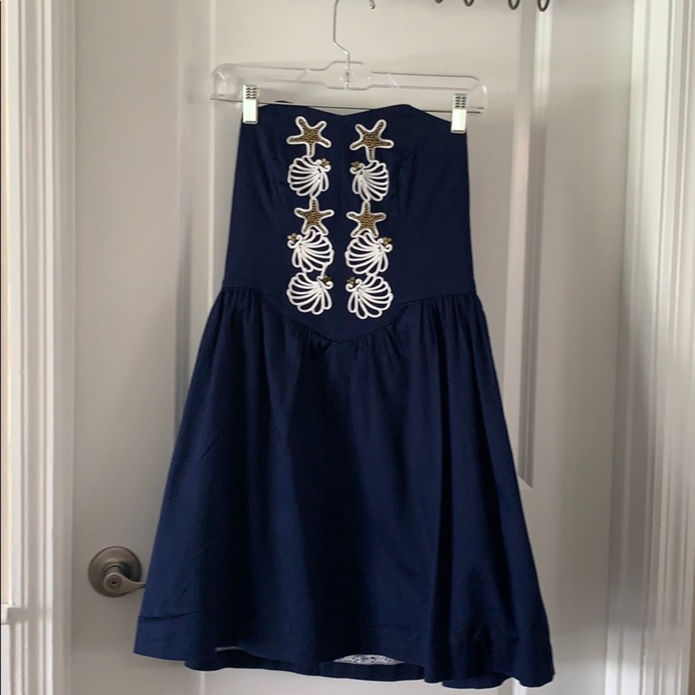 Lily Pulitzer Size 6 Navy dress